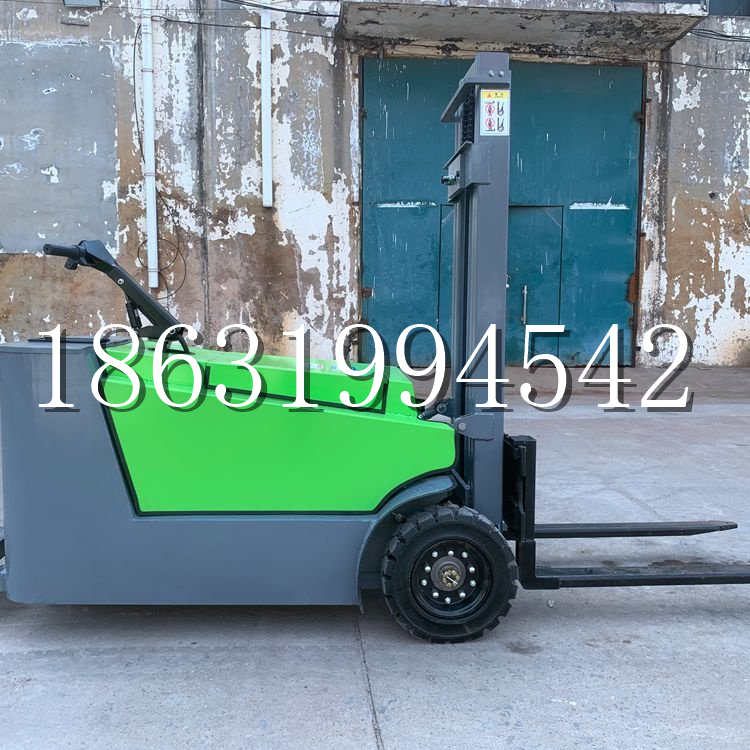 卢氏县小型电动叉车1吨2吨步行站驾式电瓶堆高充电装卸车液压升降车铲车